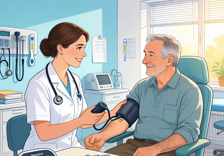 Normal blood pressure range for men